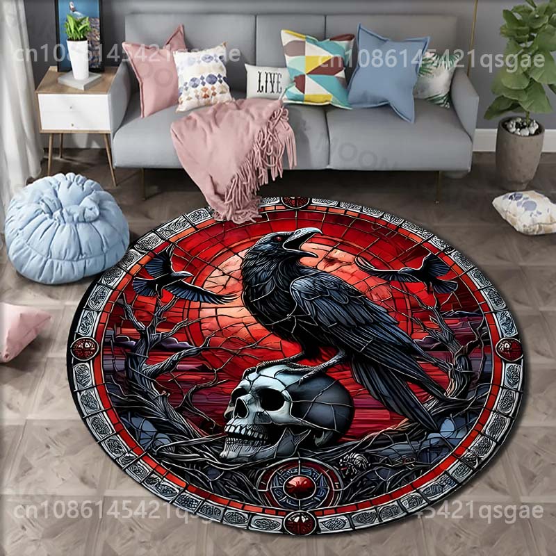 Multiple sizes Raven skull the - Commercial Glass Printing review and price