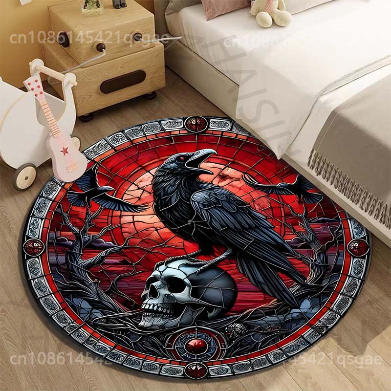 Multiple sizes Raven skull the - Commercial Glass Printing review and price