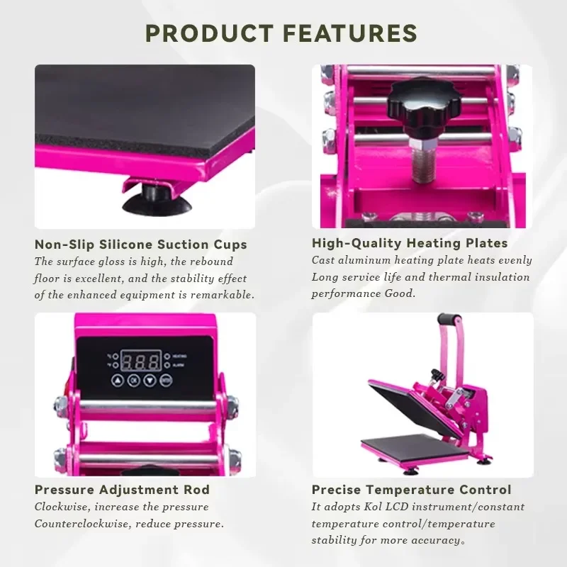 8-in-1 Heat Press Machine Supe - Commercial Grade Printing Press review and price
