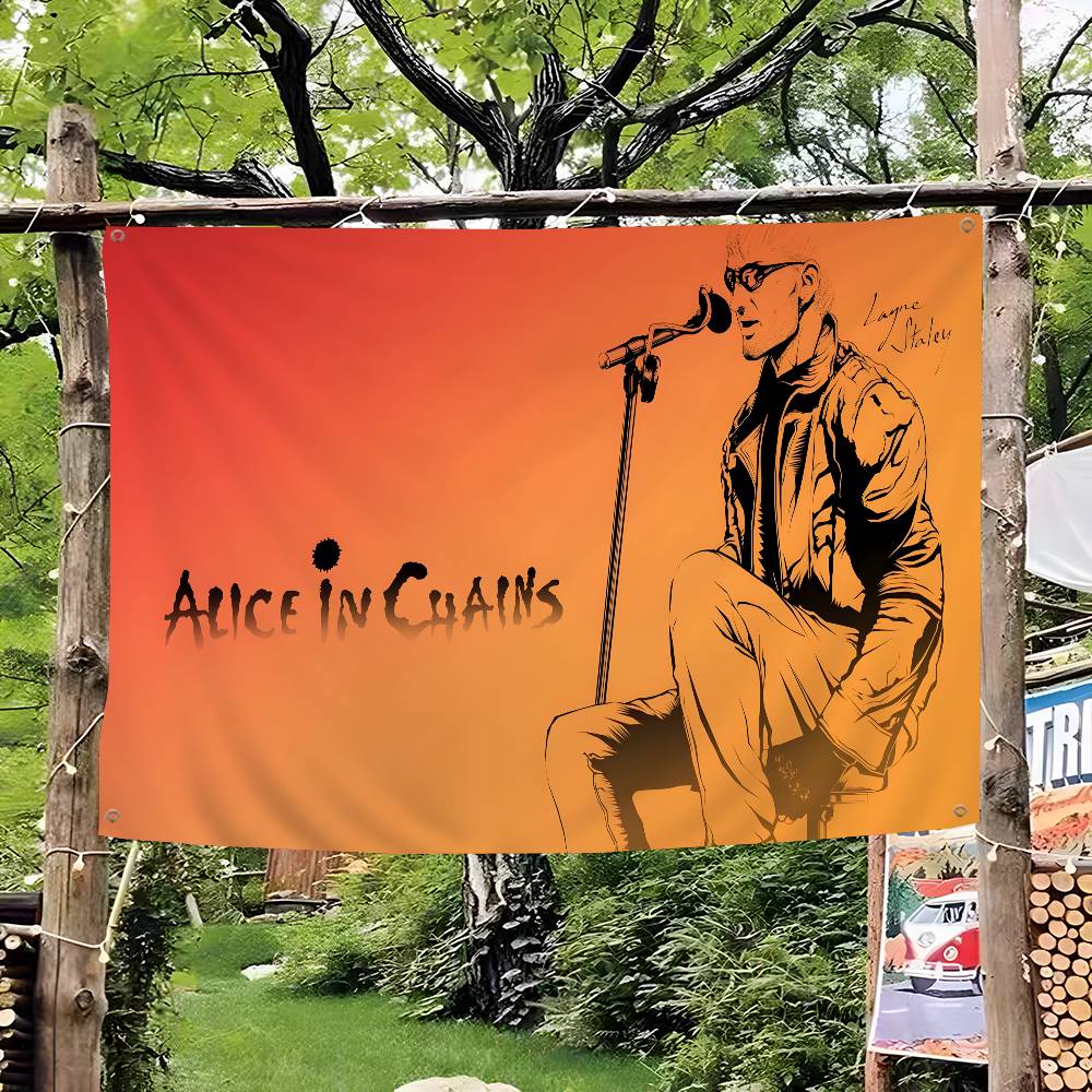 Retro Music Alice In Chains Ad - Commercial Printing Companies review and price