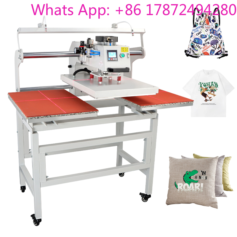 Dual Electric Slide Hot Stampi - Commercial Shirt Printing Machine review and price
