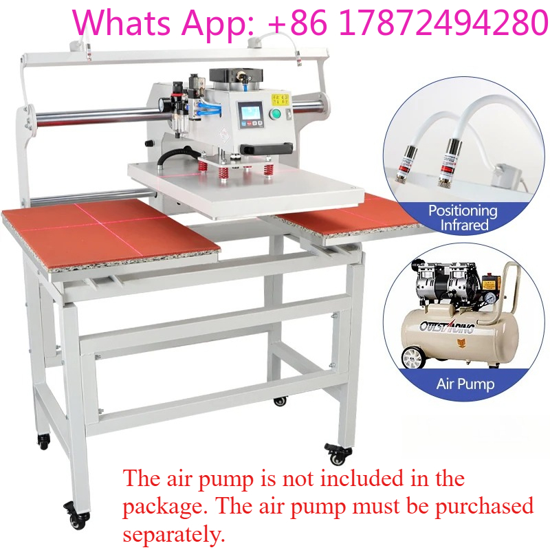 Dual Electric Slide Hot Stampi - Commercial Shirt Printing Machine review and price