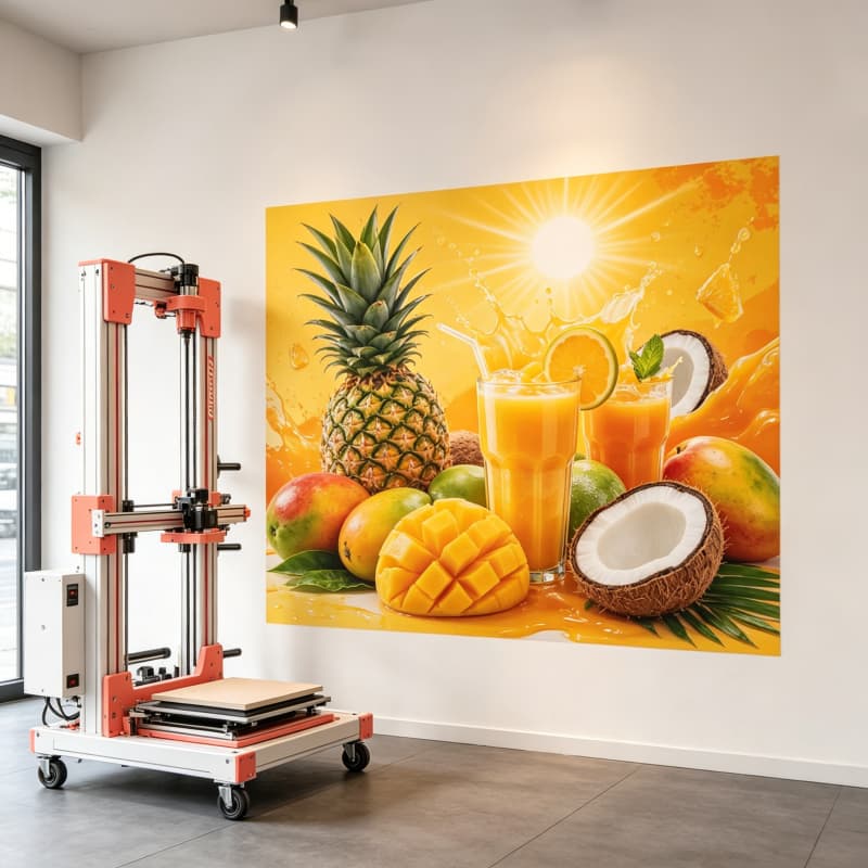 Commercial Grade UV Wall Print - Commercial Glass Printing review and price