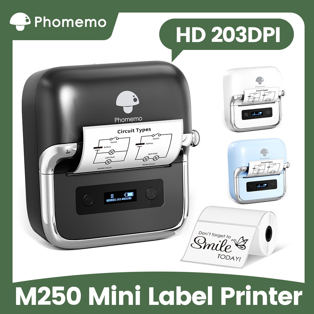 Phomemo M250 Label Maker 75mm  - Commercial Shirt Printing Machine review and price