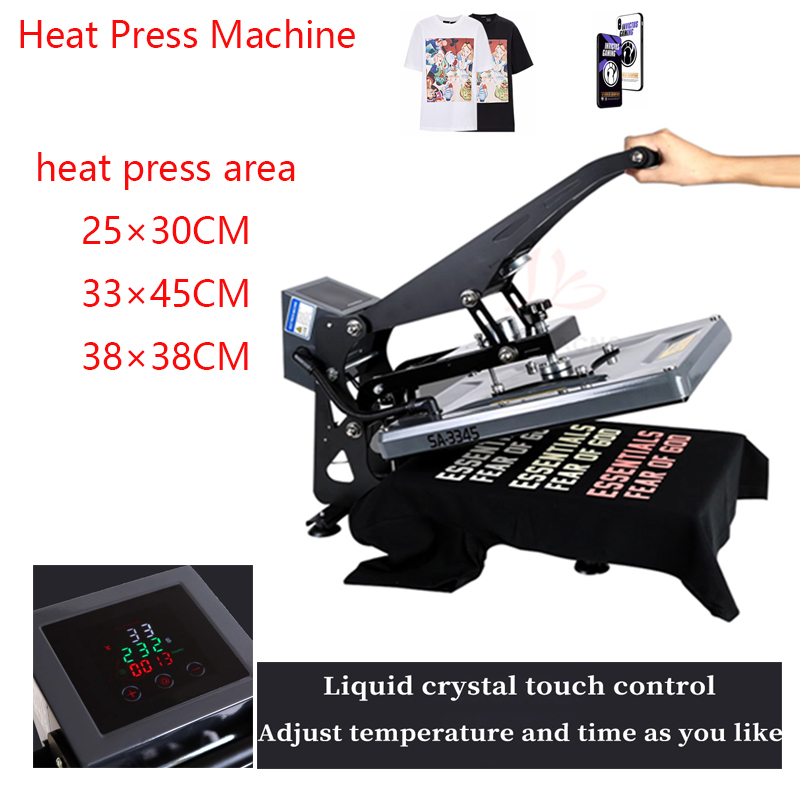 380x380mm Hot Stamping Machine - Commercial Shirt Printing Machine review and price