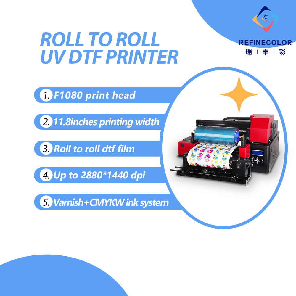 Refinecolor A3+ Industrial UV  - Commercial Dtf Printing review and price