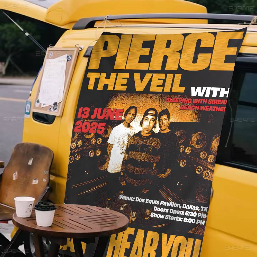 Pierce The Veil Music Band Adv - Commercial Printing Companies review and price