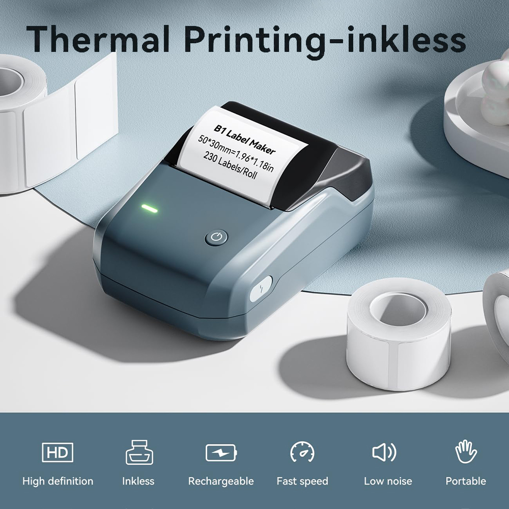 NIIMBOT B1 Portable Thermal Pr - Commercial Printing Network review and price