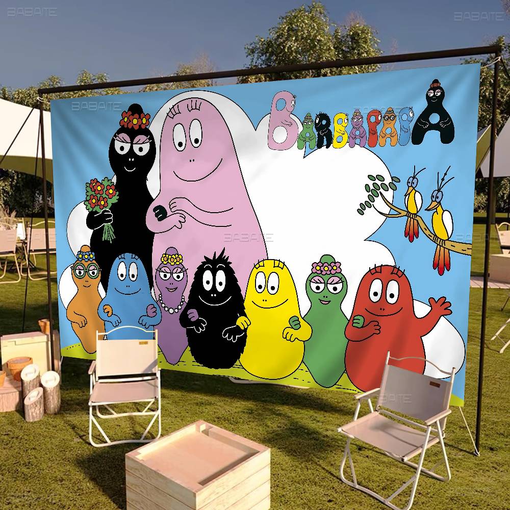 Cute Cartoon Les Barbapapa Fam - Commercial Printing Companies review and price